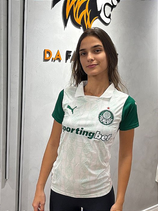 CAMISA PALMEIRAS TORCEDORA AWAY 2025 FEMININA