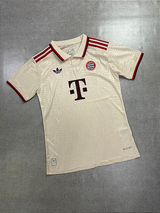 Camisa Polo Bayer de Munique 25/26 adidas Masculina Jogador