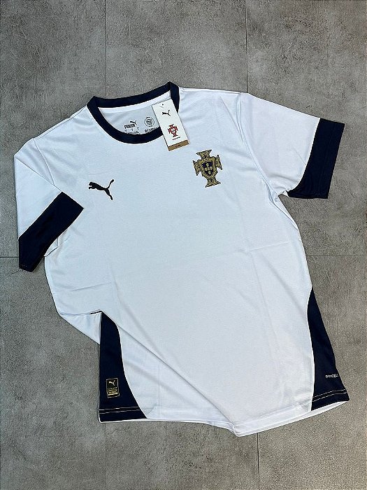 Camisa Portugal Away 2025 Branca Torcedor