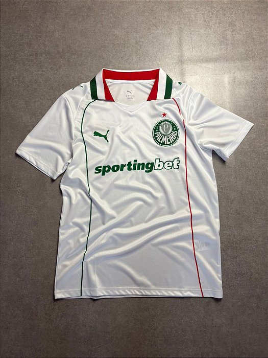 Camisa palmeiras 2025/26 Branca Torcedor