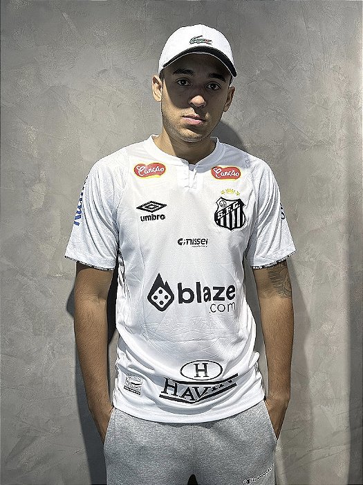 CAMISA SANTOS i 2024 NEYMAR 10 PATROCÍNIO