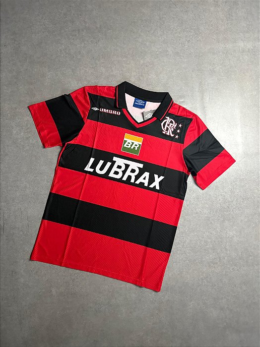 Camisa Flamengo 1999 Lubrax BR