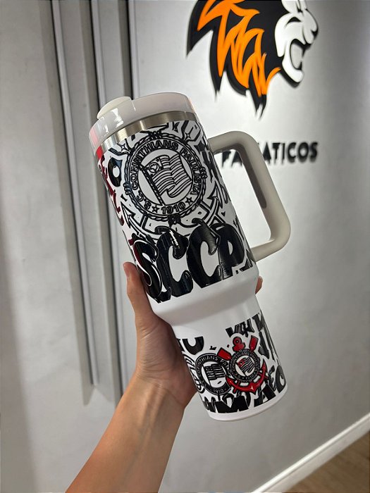 COPO TÉRMICO CORINTHIANS SCCP BRANCO
