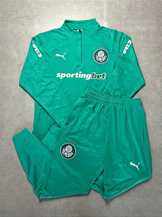 Conjunto Treino Palmeiras Verde 2026