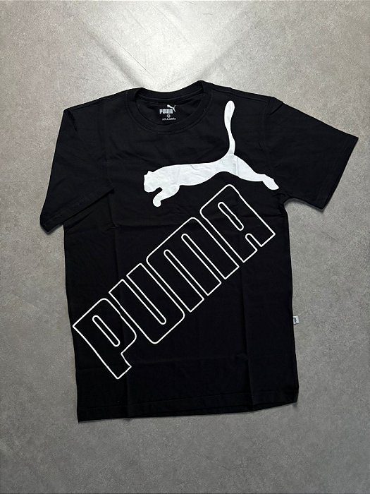 CAMISETA PUMA BIG PRETO
