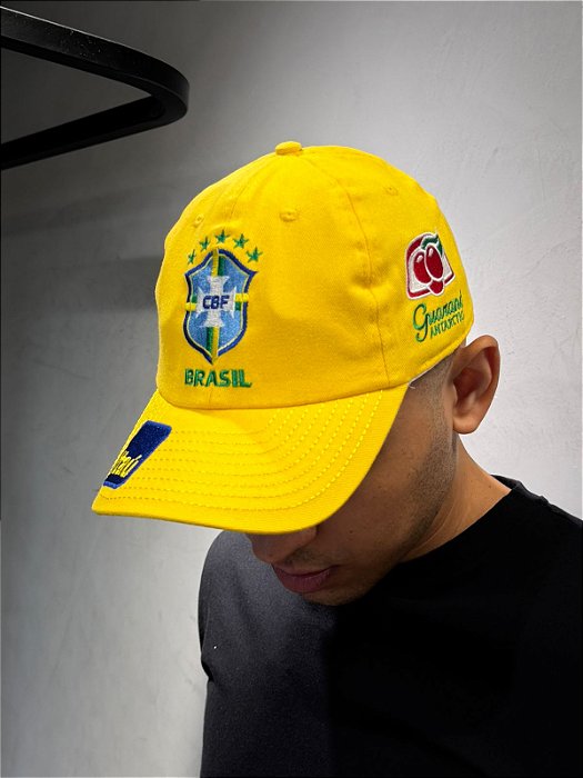 Bone Brasil 2026 Amarelo