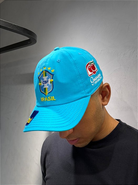 Bone Brasil 2026 Azul Turquesa