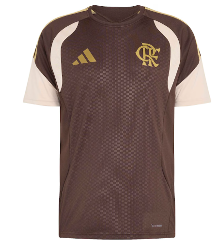 Camisa Flamengo 26/27 Treino Masculina Marrom