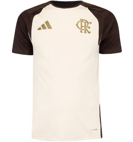 Camisa Flamengo 26/27 Treino Masculina Bege