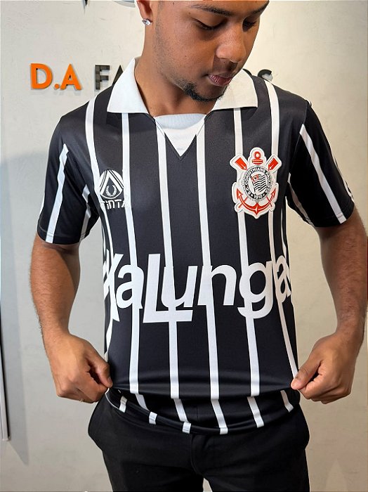 Camisa Corinthians Retrô Kalunga Oficial