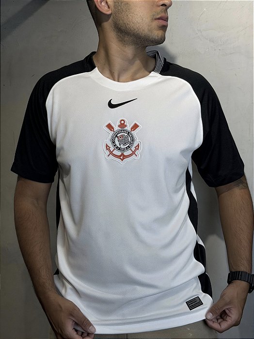 Camisa Nike Corinthians I 2025/26 Torcedor Pro Branco
