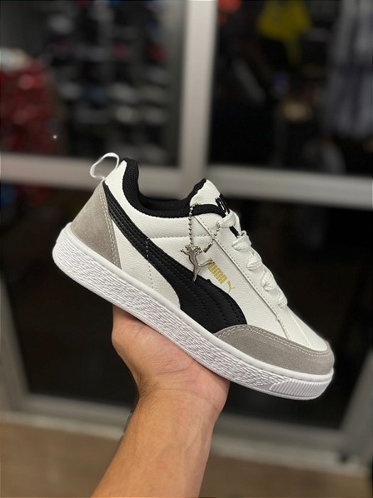 TENIS PUMA PARK BRANCO/PRETO