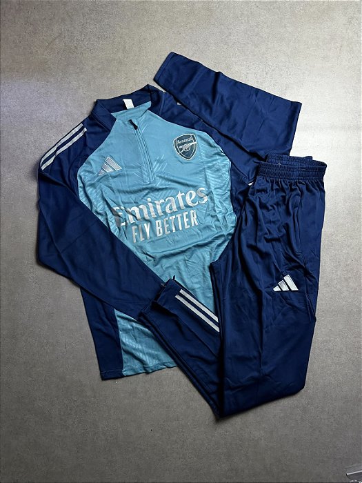 CONJUNTO DE TREINO ARSENAL 2025/26 AZUL
