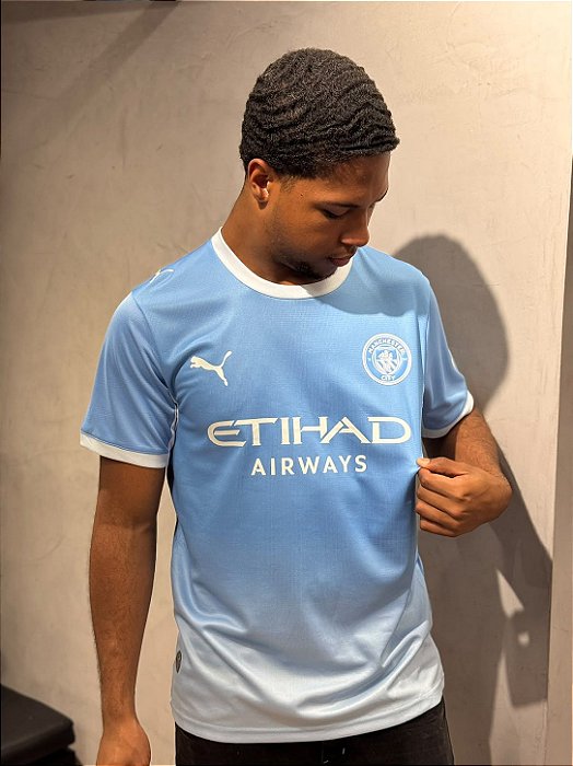 Camisa Manchester City Home 26/27 s/n Torcedor Puma