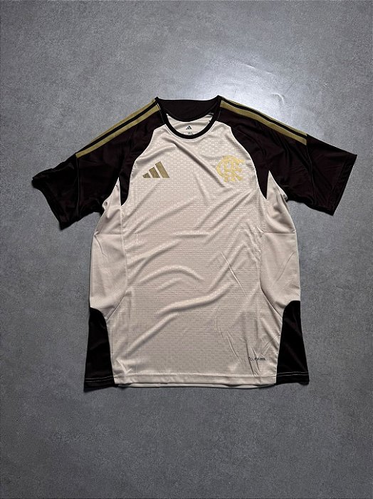 Camisa Flamengo 26/27 Treino Adidas - Bege