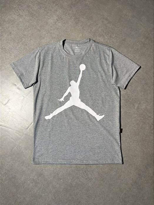 CAMISETA NIKE AIR JORDAN CINZA
