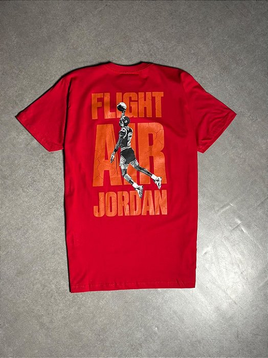 Camisa nike Jordan FLIGHT AIR vermelho