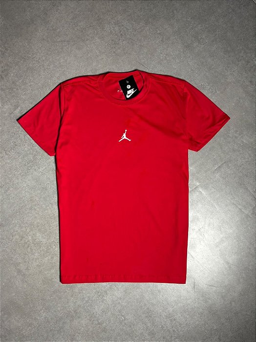 Camisa nike Jordan logo JUmpman Vermelho