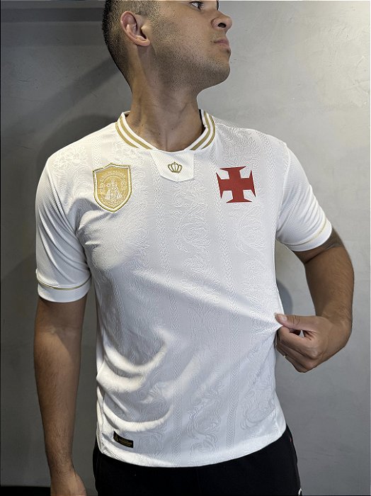 Camiseta Vasco Círio de Nazaré Masculina - Off White