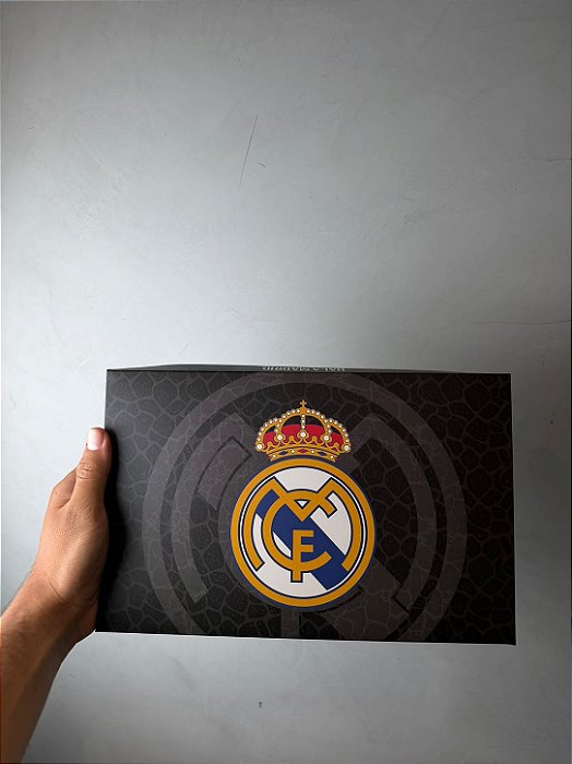 CAIXA REAL MADRID BLACK ESCUDO