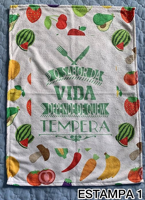 Panos De Copa Microfibra Estampado RM