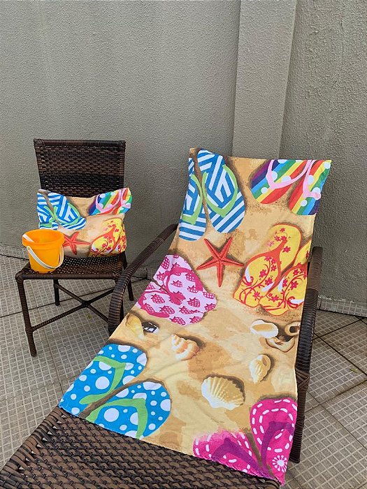 Toalha de Praia + Bolsa RM