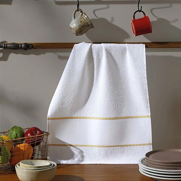Pano de Copa Felpudo Jacquard Alpes Liso Para Pintar