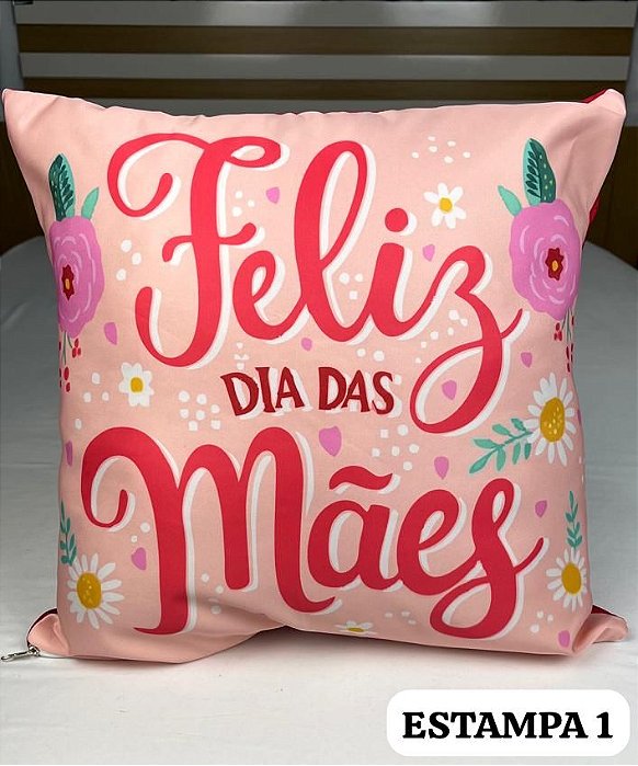 Capa de Almofada Dia Das Mães