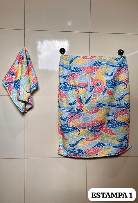 Kit Toalha de Banho e Rosto Rm