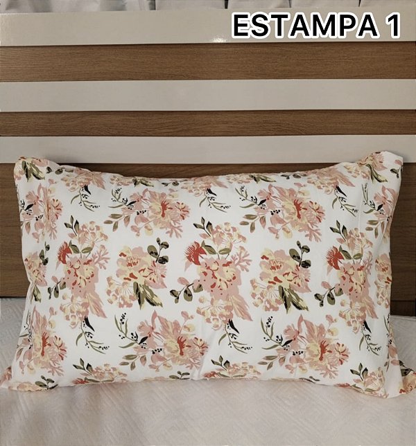 Fronha Estampada Toque de Seda RM