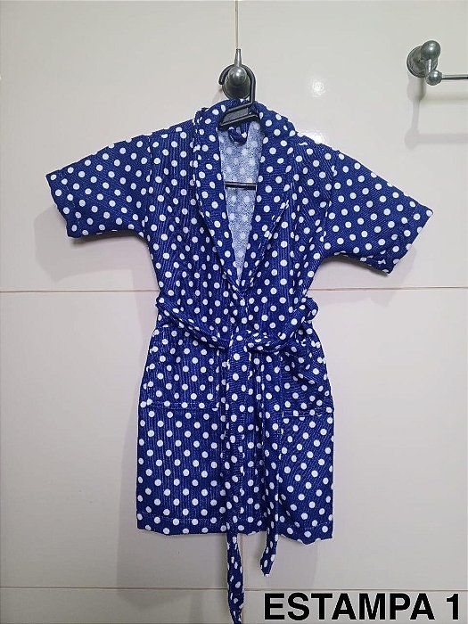Roupão Infantil Estampado RM