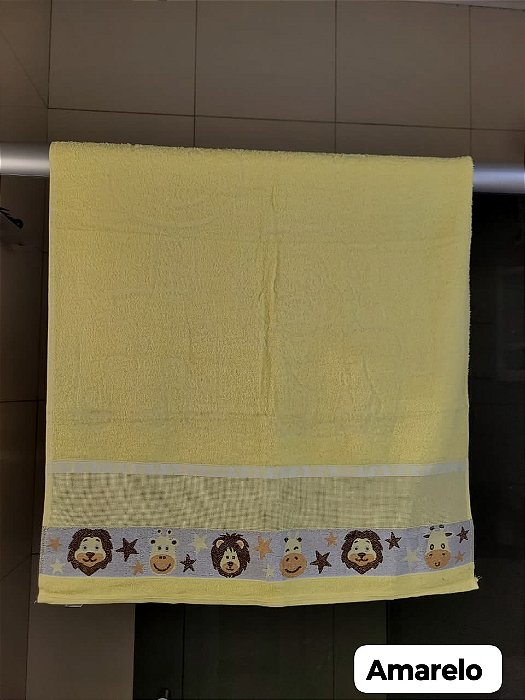 TOALHA DE BANHO INFANTIL RM