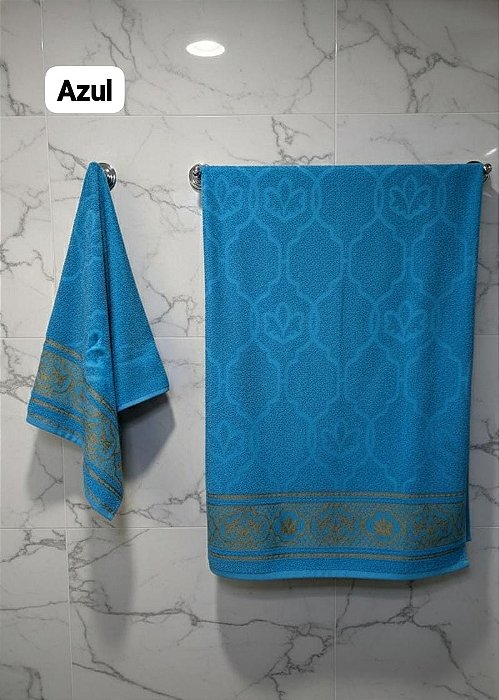 Jogo de Toalha Safira RM 2 Peças