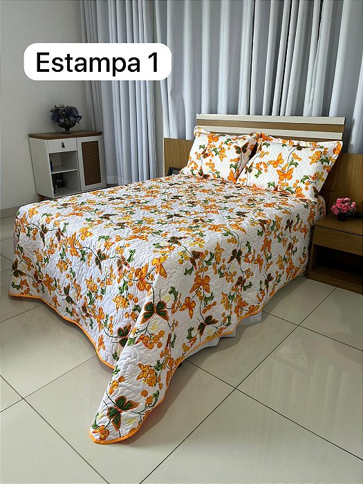 Kit Cobre-Leito Micropercal Dupla face King