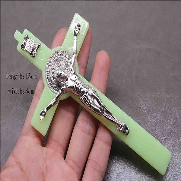 Crucifixo de Parede Luminoso 15cm/8cm