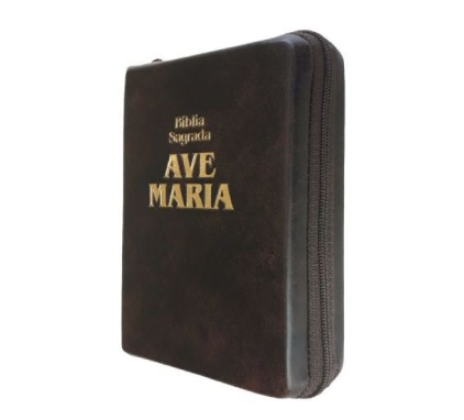 Bíblia Ave Maria - Com ziper