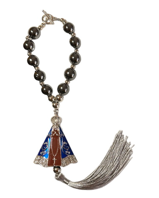 Terço Dezena Nossa Senhora Aparecida de Hematita para Carro