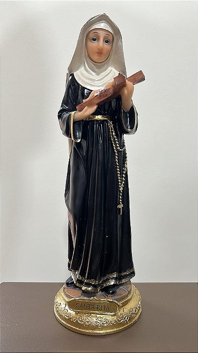 Imagem de Resina de Santa Rita de Cássia — 24 cm