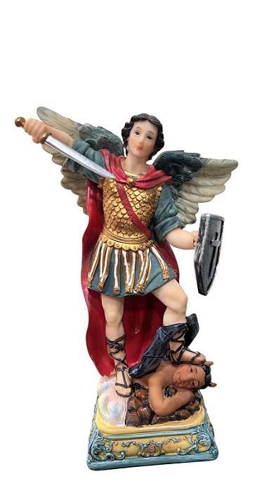 Imagem de Resina de São Miguel Arcanjo — 20 cm