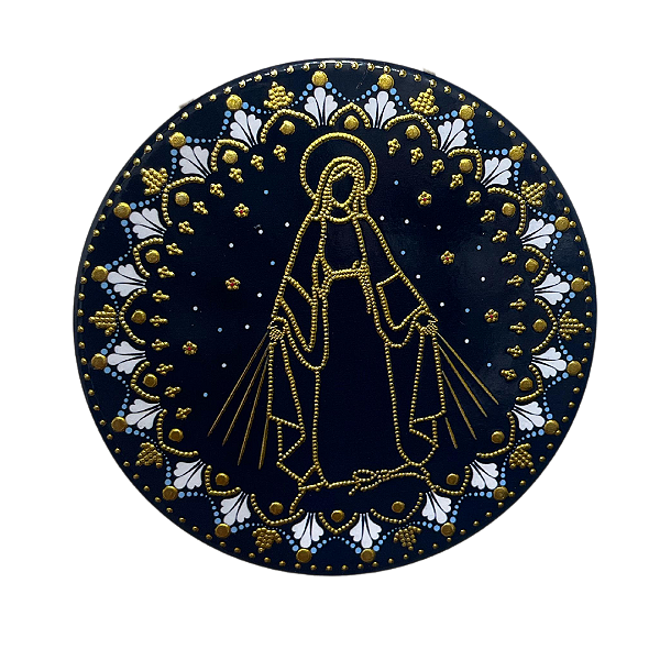 Mandala de Cerâmica de N.S das Graças