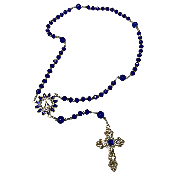 Terços Cristal Premium - 46 cm