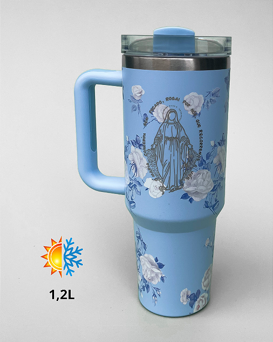 Copo térmica Nossa Senhora das Graças 1,2 litros