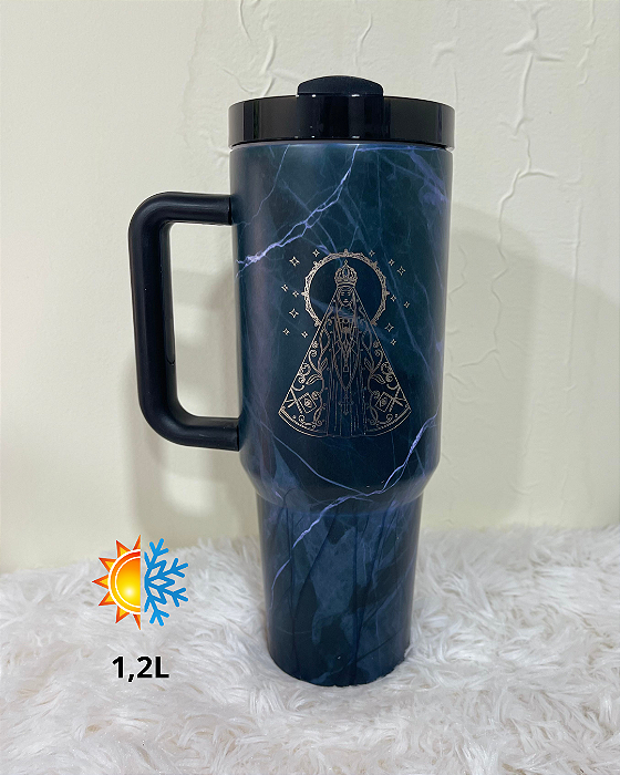 Garrafa térmica Nossa Senhora Aparecida 1,2 litros