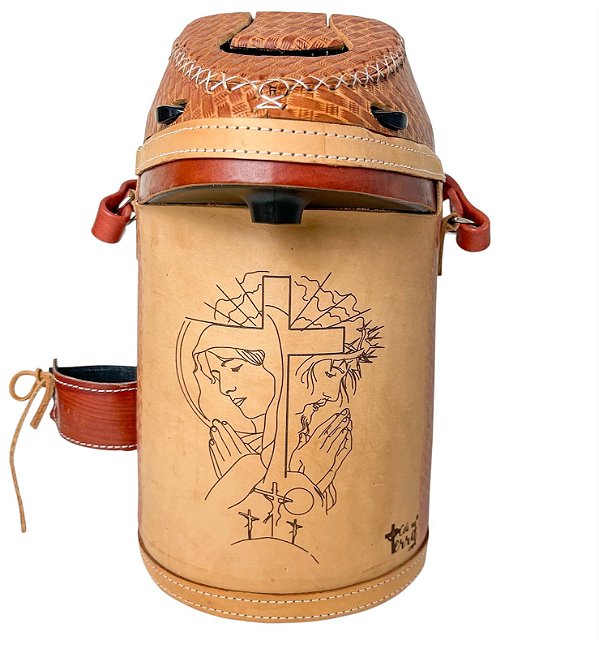 Garrafa Térmica em Couro – 2,5 Litros