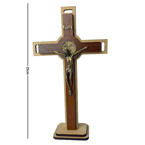 Crucifixo MDF vazado