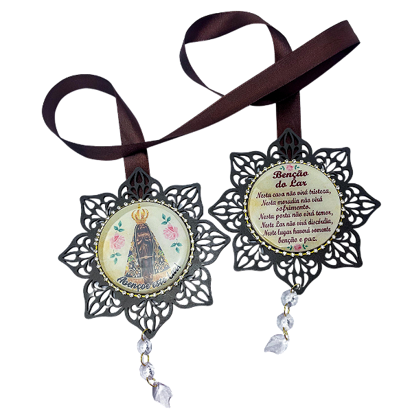 Escapulário de Porta Benção do Lar/Nossa Senhora Aparecida