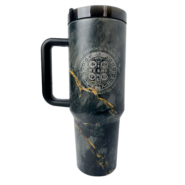 Copo térmica Camuflado São Bento- 1,2 L