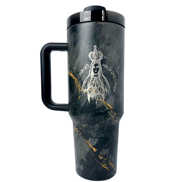 Copo térmica Camuflado N.S de Fátima - 1,2 L
