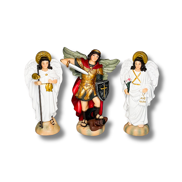Kit 3 Arcanjos - 9cm