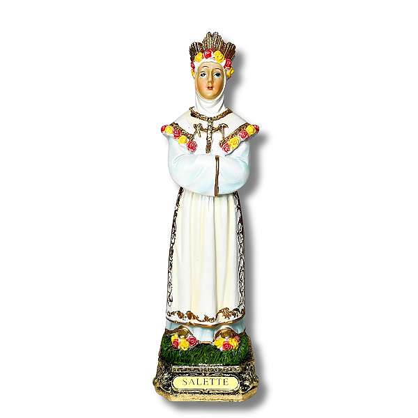 Imagem em Resina de Nossa Senhora de La Salette - 22cm